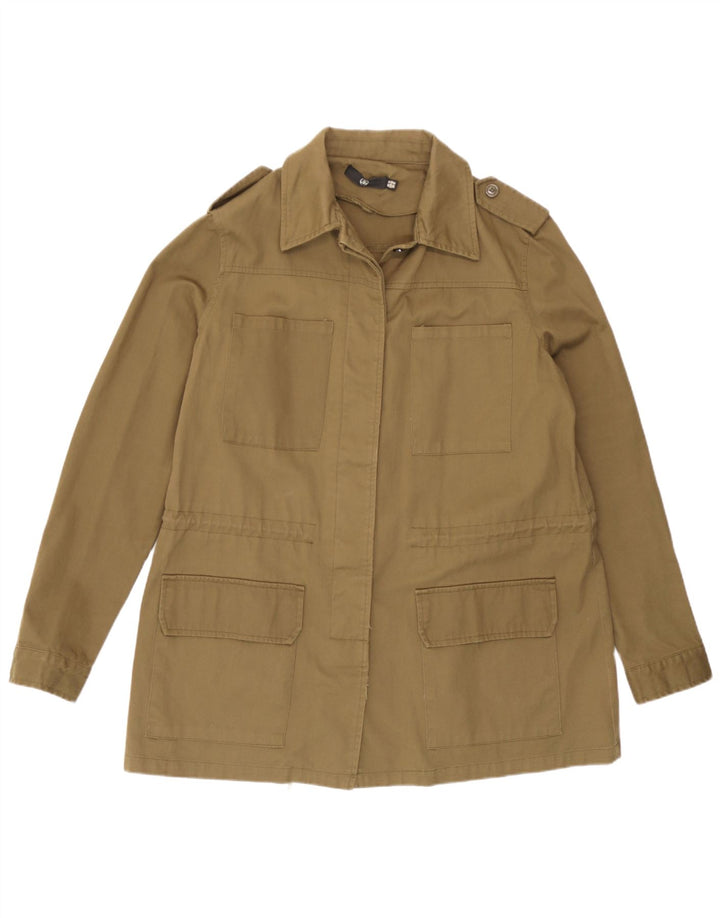 Missguided Γυναικείο Military Jacket UK 14 Large Khaki Cotton