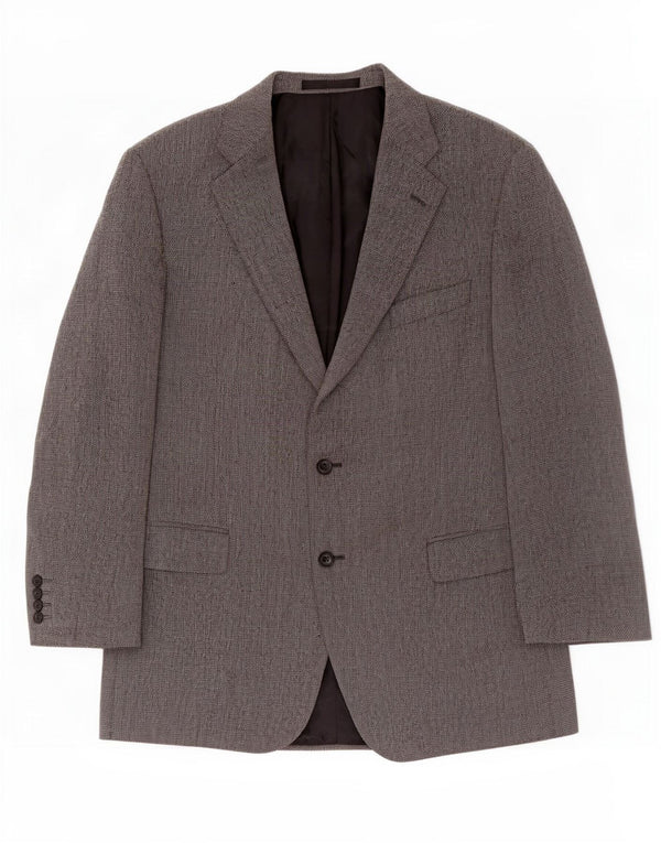 Marks & Spencer Ανδρικό μπουφάν σακάκι με 2 κουμπιά UK 44 XL Γκρι νέο μαλλί