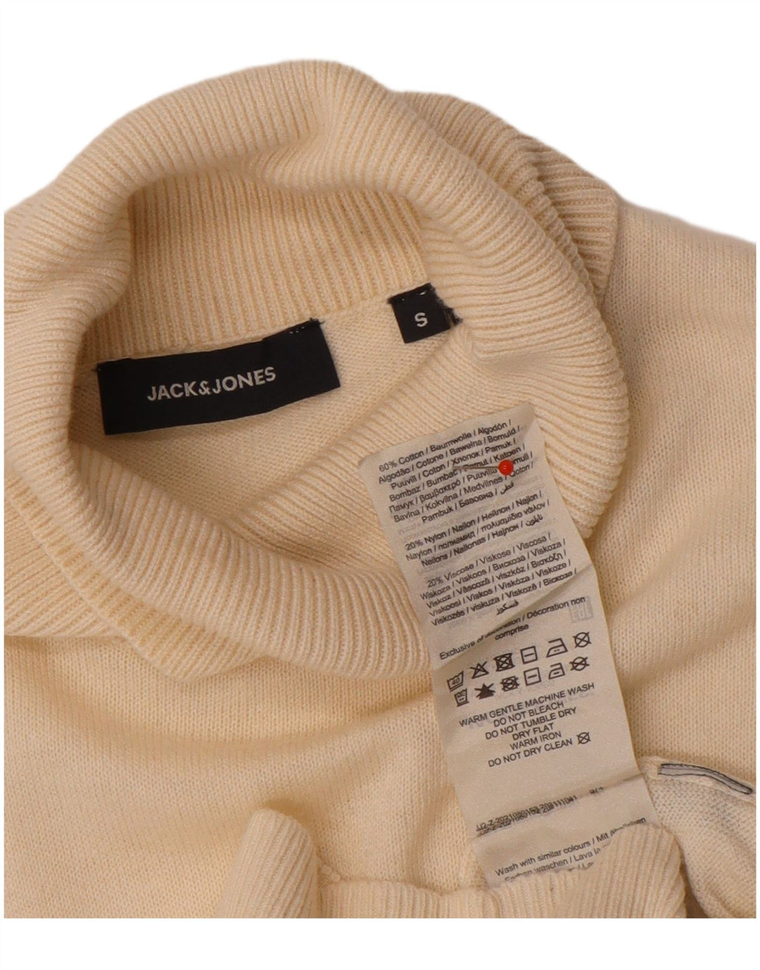 Jack & Jones Ανδρικό πουλόβερ με ρολό βαμβακερό λαιμό