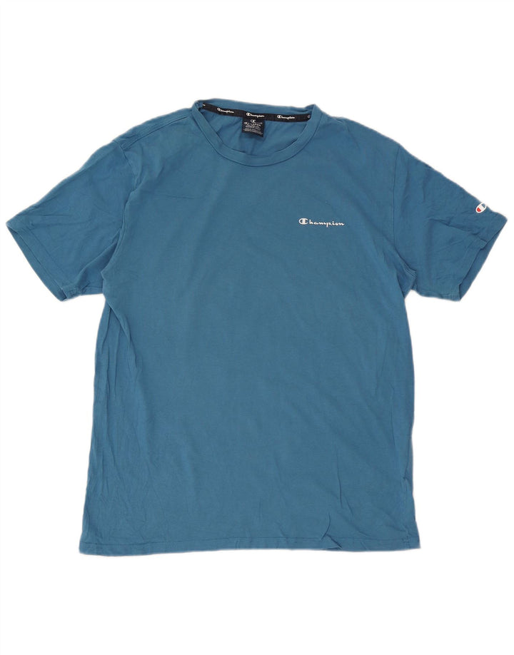 Ανδρικό T-Shirt Champion Top XL Blue Cotton