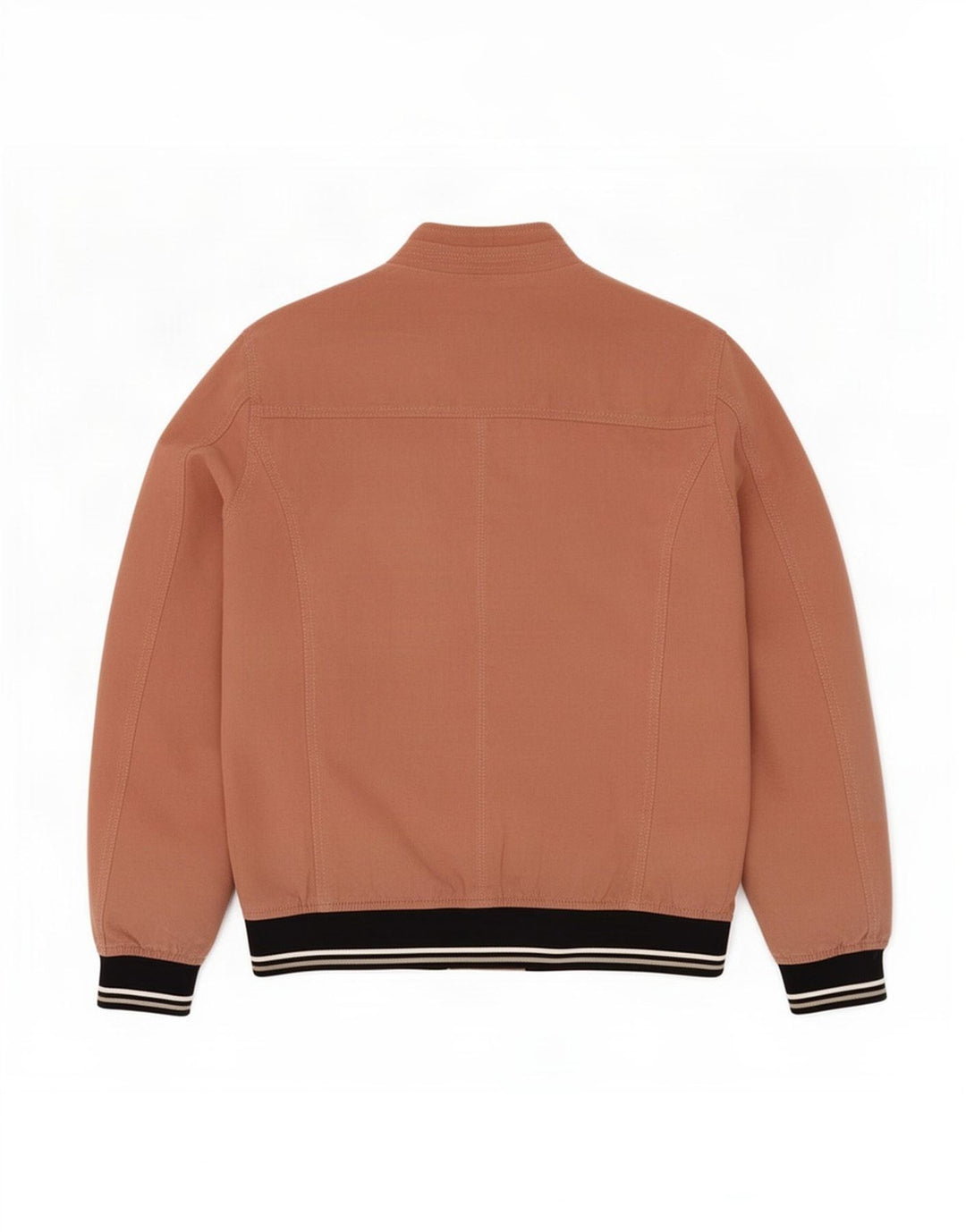 Zara Ανδρικό Bomber Jacket UK 38 Medium Pink Polyester