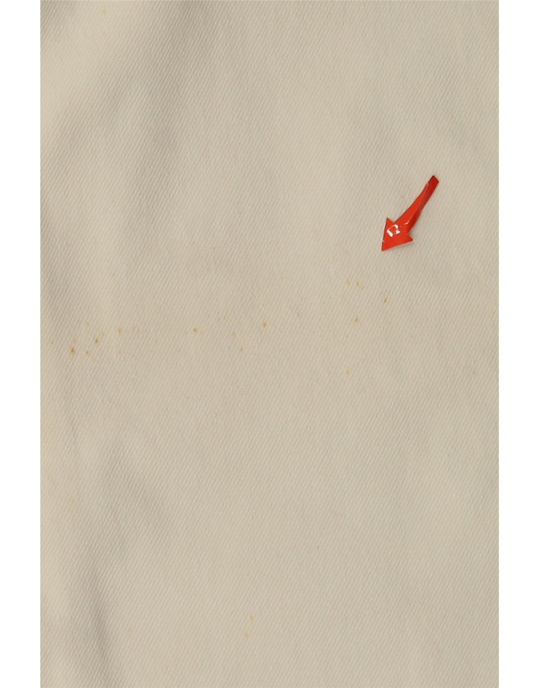 Mash Ανδρικό Tapered Jeans IT 48 Medium W32 L33 Λευκό βαμβακερό