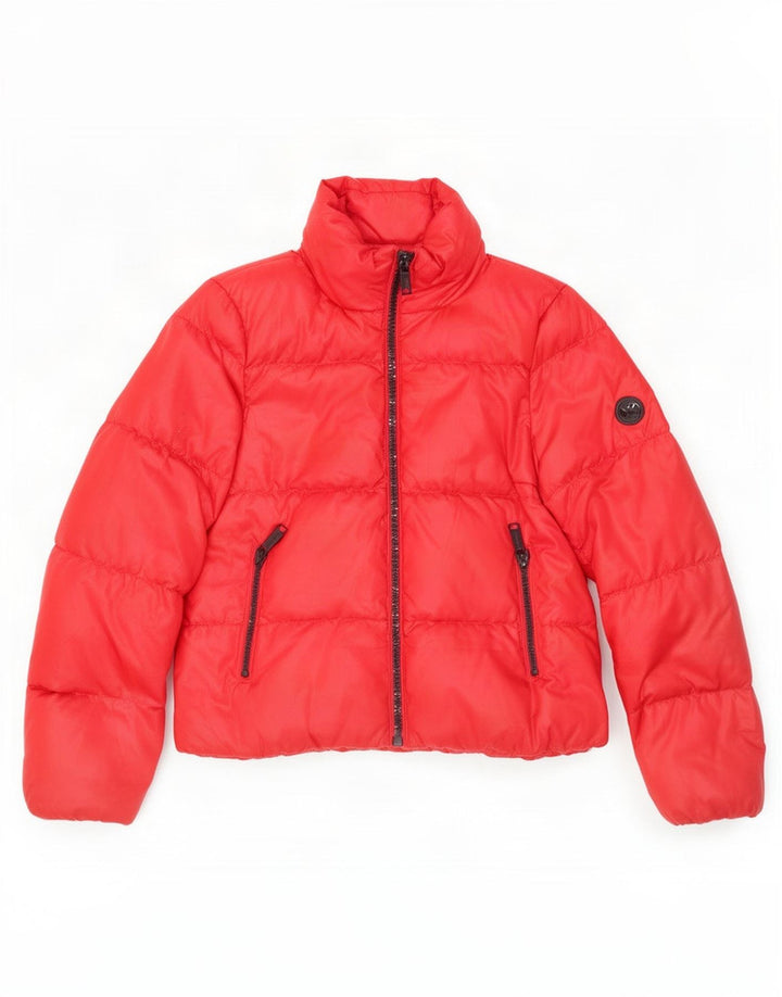 Michael Kors Γυναικείο μπουφάν UK 10 Small Red Polyester