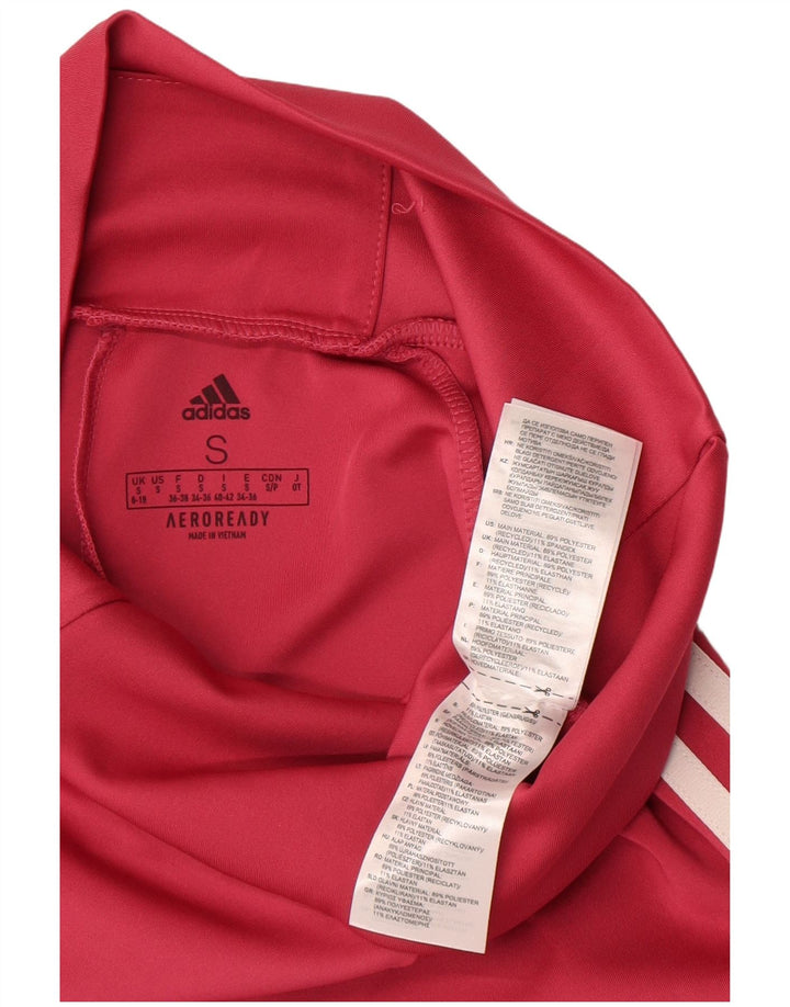 Adidas Γυναικεία κολάν Aeroready UK 8/10 Μικρός ροζ πολυεστέρας