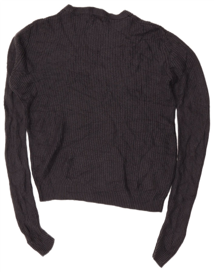 Jack & Jones Ανδρικό πουλόβερ με λαιμόκοψη μεσαίου μπλε ναυτικού