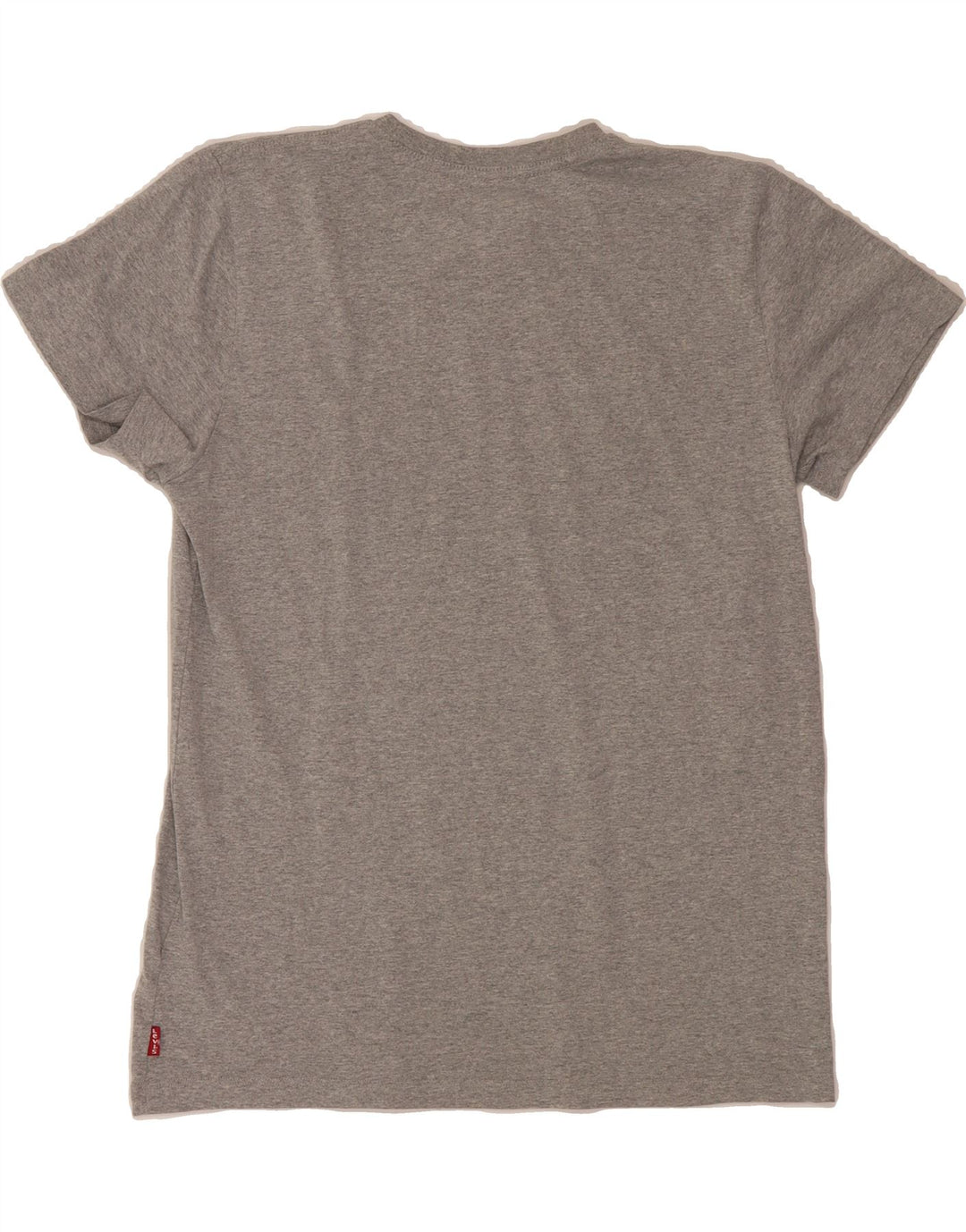 LEVI'S Boys Graphic T-Shirt Top 15-16 Years Grey Polyester Vintage Levi's and Second-Hand Levi's from Messina Hembry 