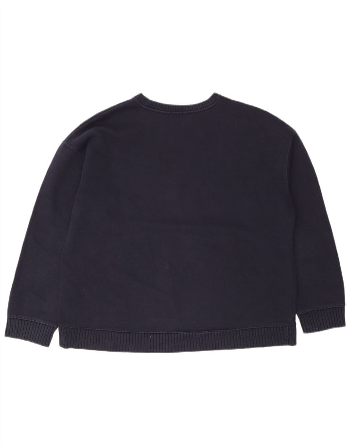 Γυναικείο φούτερ ZARA Oversized Jumper UK 14 Medium Navy Blue