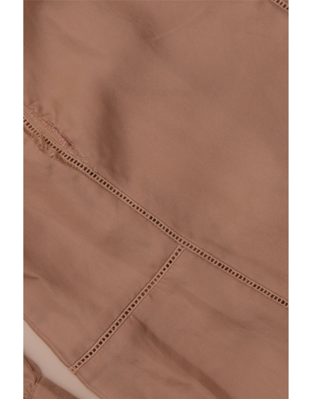 ΠΡΟΛΟΓΟΣ Γυναικεία μπλούζα 3/4 μανίκια τοπ UK 10 Small Beige Silk