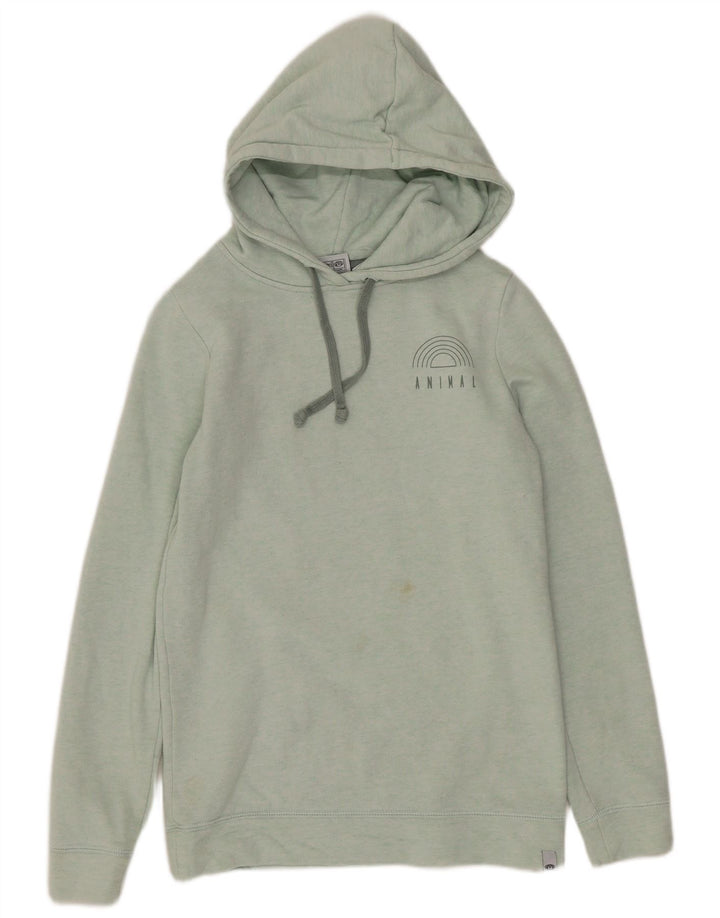 Animal Γυναικείο Hoodie Jumper UK 6 XS Green Polyester