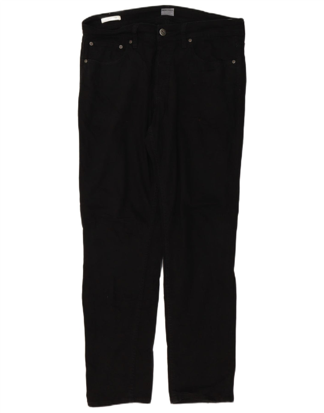 Jack & Jones Ανδρικό Tim Slim Jeans W32 L32 Μαύρο βαμβακερό