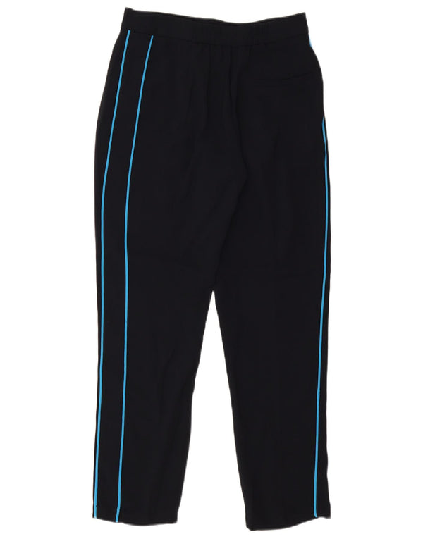 Topshop γυναικείο κωνικό casual παντελόνι UK 8 Small W26 L26 Navy Blue