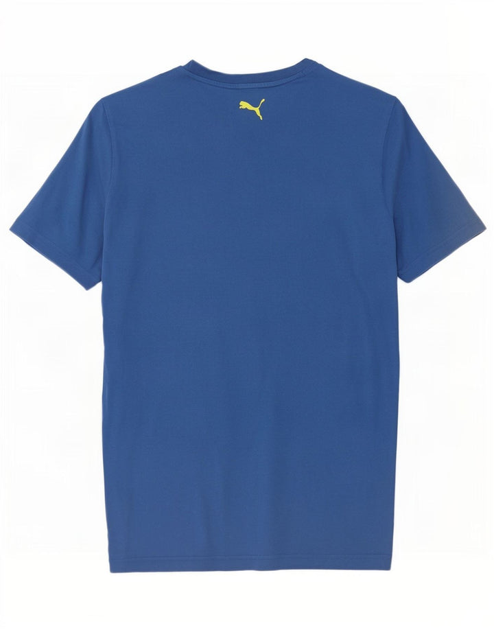 Ανδρικό γραφικό T-Shirt Puma Top Large Blue