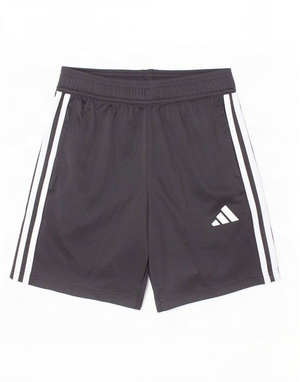 Adidas Boys Sport σορτς 11-12 ετών μαύρο πολυεστέρα
