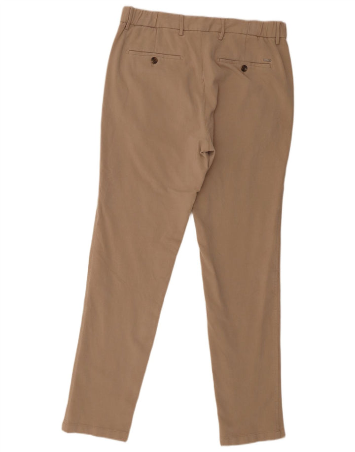 Massimo Dutti Ανδρικό Slim παντελόνι Chino EU 40 Medium W31 L30 Beige
