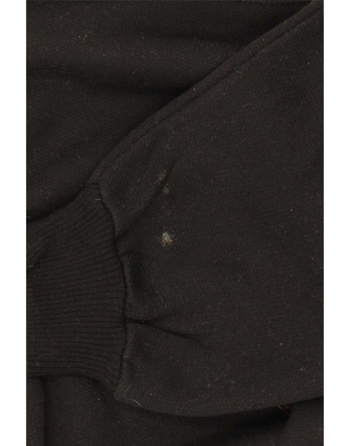 Vintage ανδρικό γραφικό φούτερ Jumper XL Μαύρο βαμβακερό