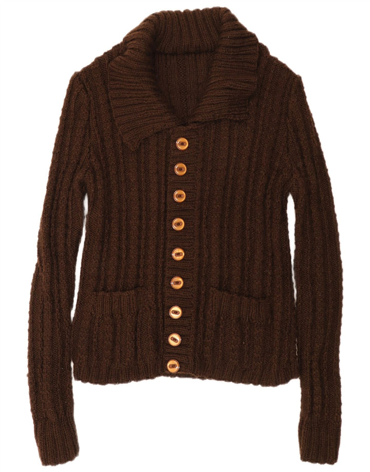 Vintage γυναικεία ζακέτα πουλόβερ UK 18 XL καφέ