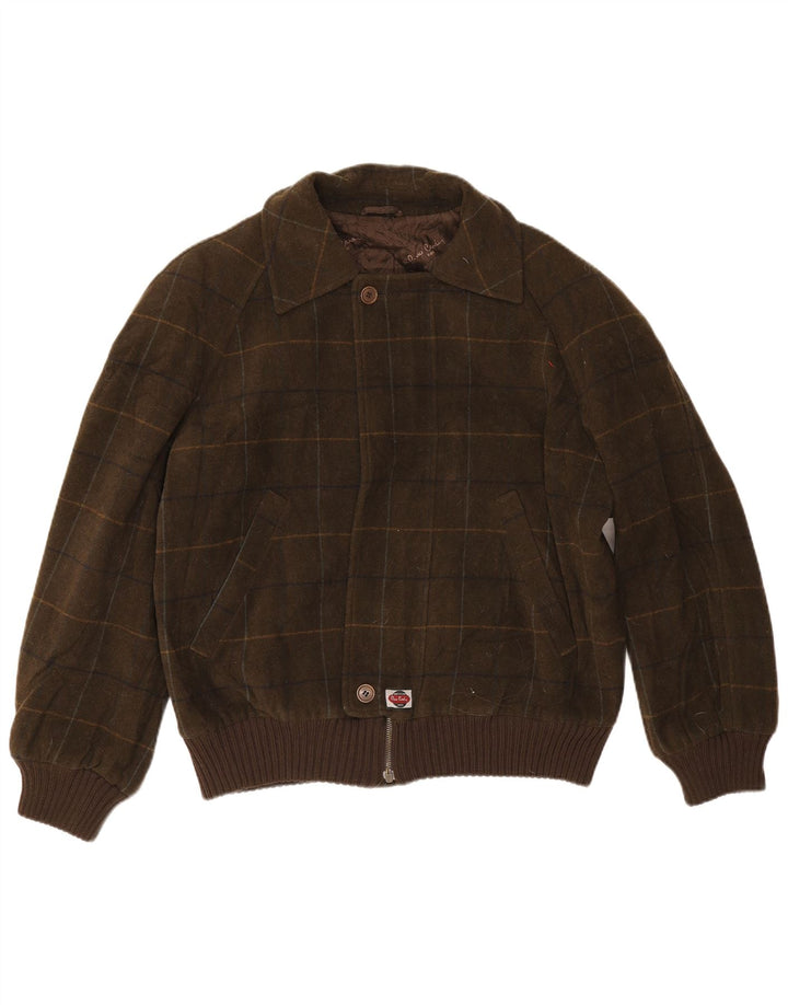 Ανδρικό μπουφάν Pierre Cardin UK 42 XL Χακί Check