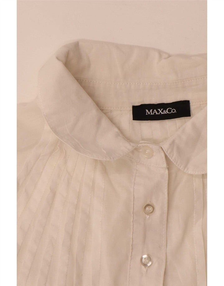Max & Co. Γυναικεία μπλούζα τοπ UK 14 Large White