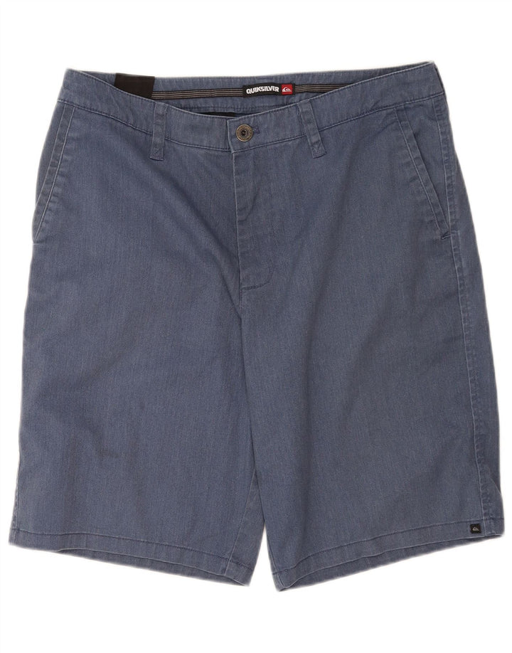 Ανδρικό σορτς Chino Quiksilver W33, μεσαίο μπλε βαμβακερό
