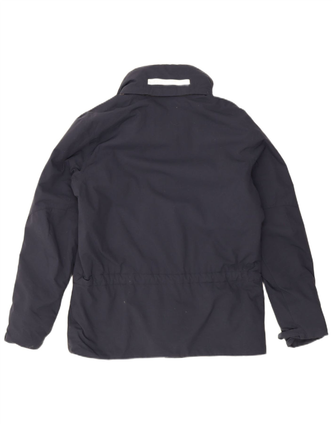 Ανδρικό μπουφάν με κουκούλα Slam UK 36 Small Navy Blue Nylon