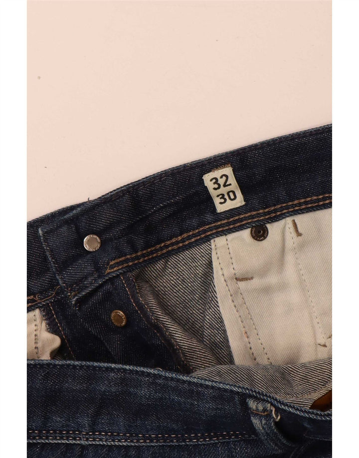 Jack & Jones Ανδρικό τζιν ίσιο W32 L30 Μπλε βαμβακερό