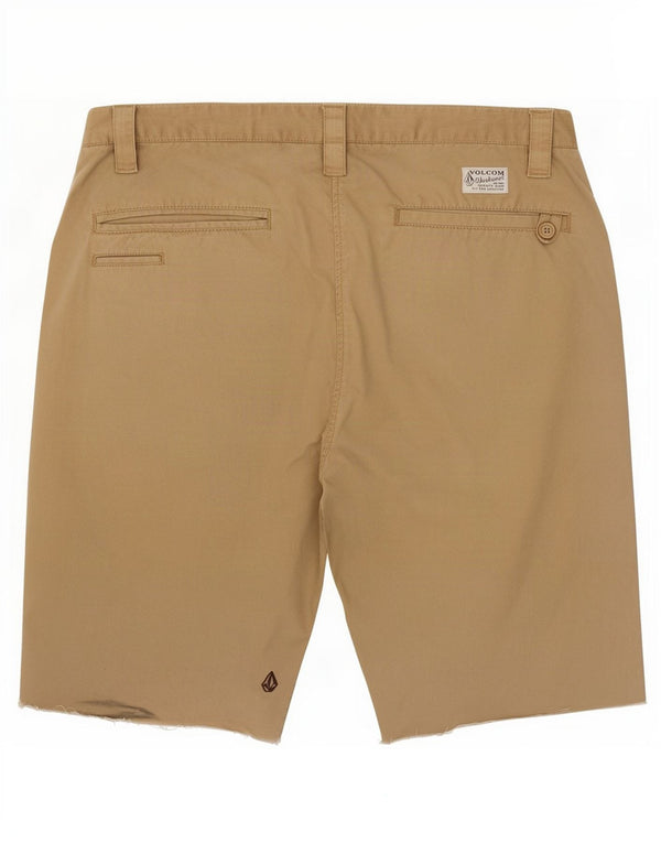 Ανδρικά ρούχα εργασίας Volcom Σορτς Chino W34 Μεγάλο καφέ βαμβακερό