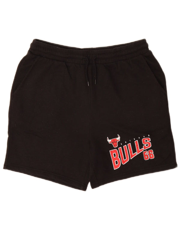 NBA Boys Chicago Bulls Graphic αθλητικό σορτς 15-16 ετών μαύρο βαμβακερό