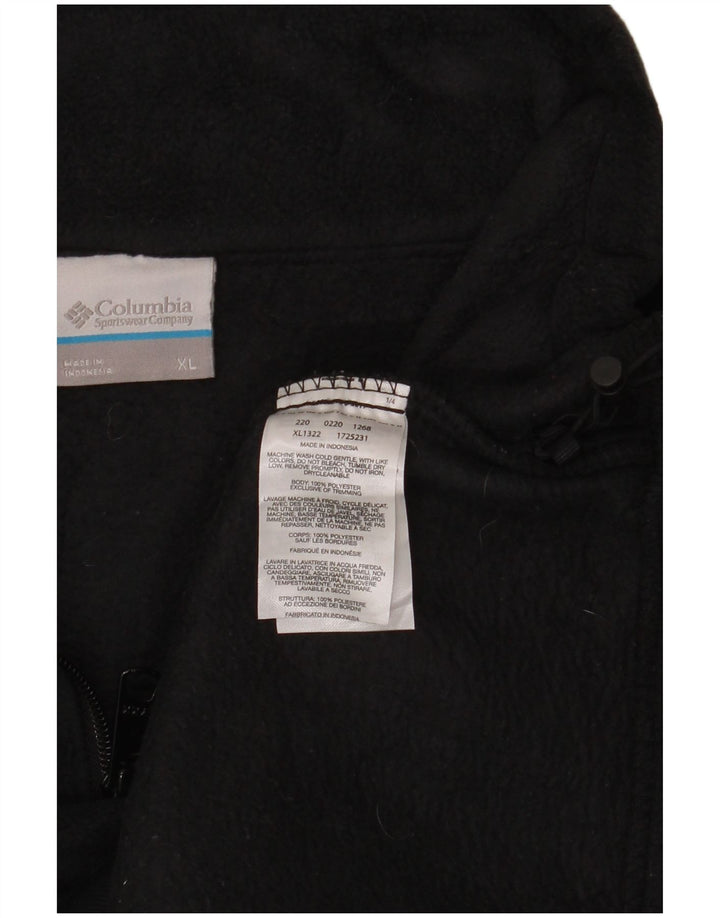 COLUMBIA Γυναικείο Fleece Jacket UK 18 XL Μαύρο Πολυεστέρας