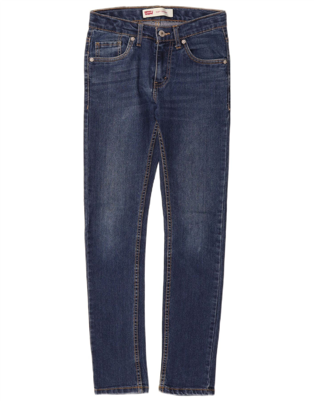 LEVI'S Boys 510 Skinny Jeans 11-12 ετών W24 L28 Blue