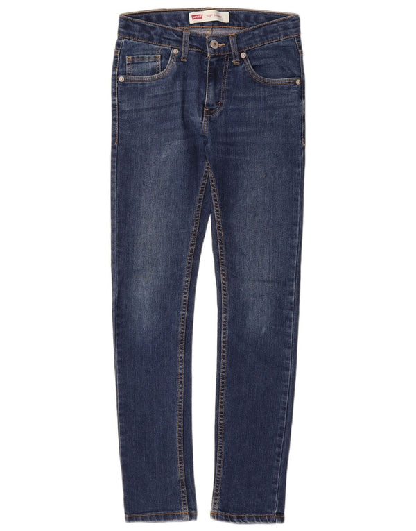LEVI'S Boys 510 Skinny Jeans 11-12 ετών W24 L28 Blue