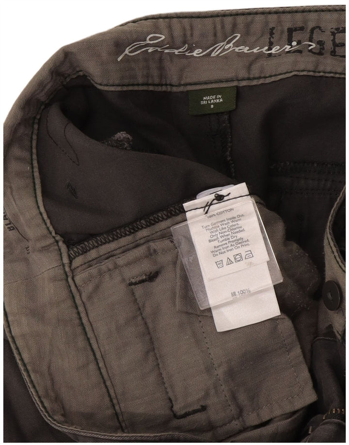Γυναικείο σορτς Chino Eddie Bauer US 8 Medium W30 Γκρι βαμβακερό