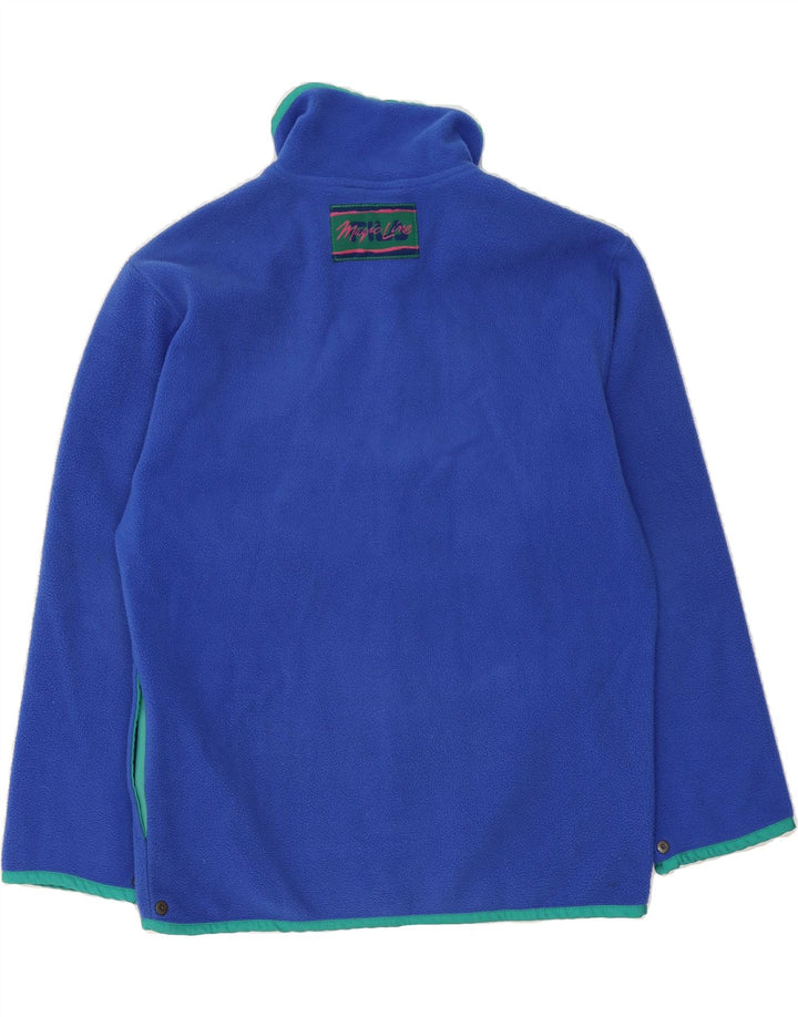 FILA Mens Fleece Jacket IT 46 Small Blue Polyester Vintage Fila and Second-Hand Fila from Messina Hembry 