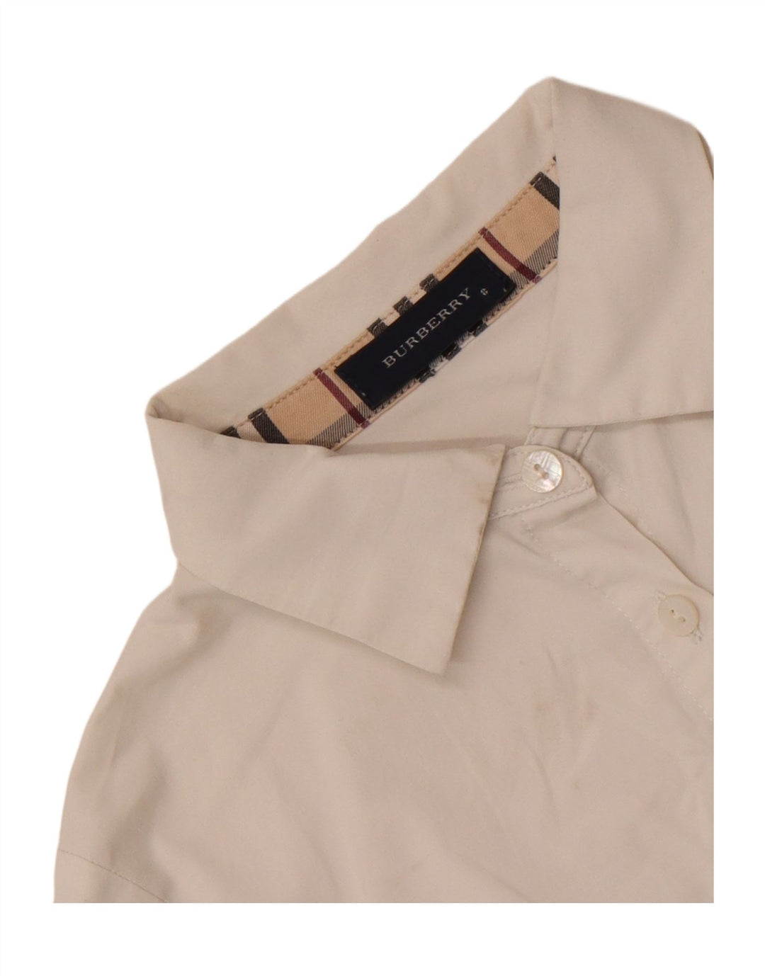 Burberry Girls πουκάμισο 7-8 ετών Λευκό