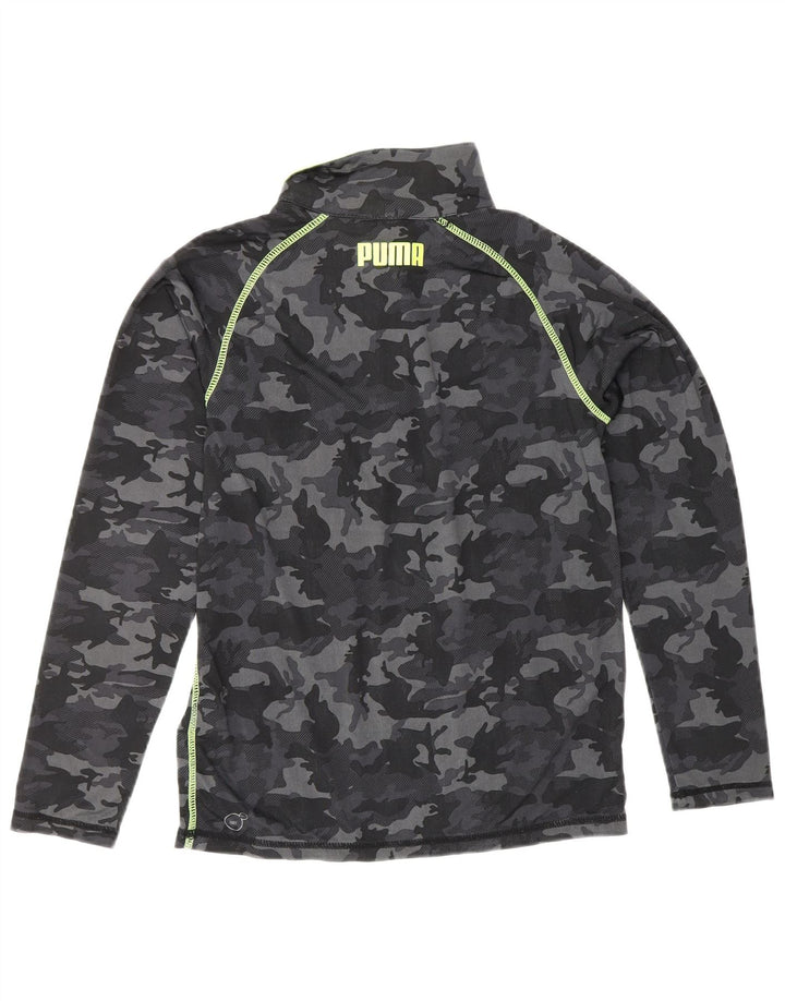 Φόρμα πουλόβερ PUMA Boys Top 9-10 Years Medium Black Camouflage