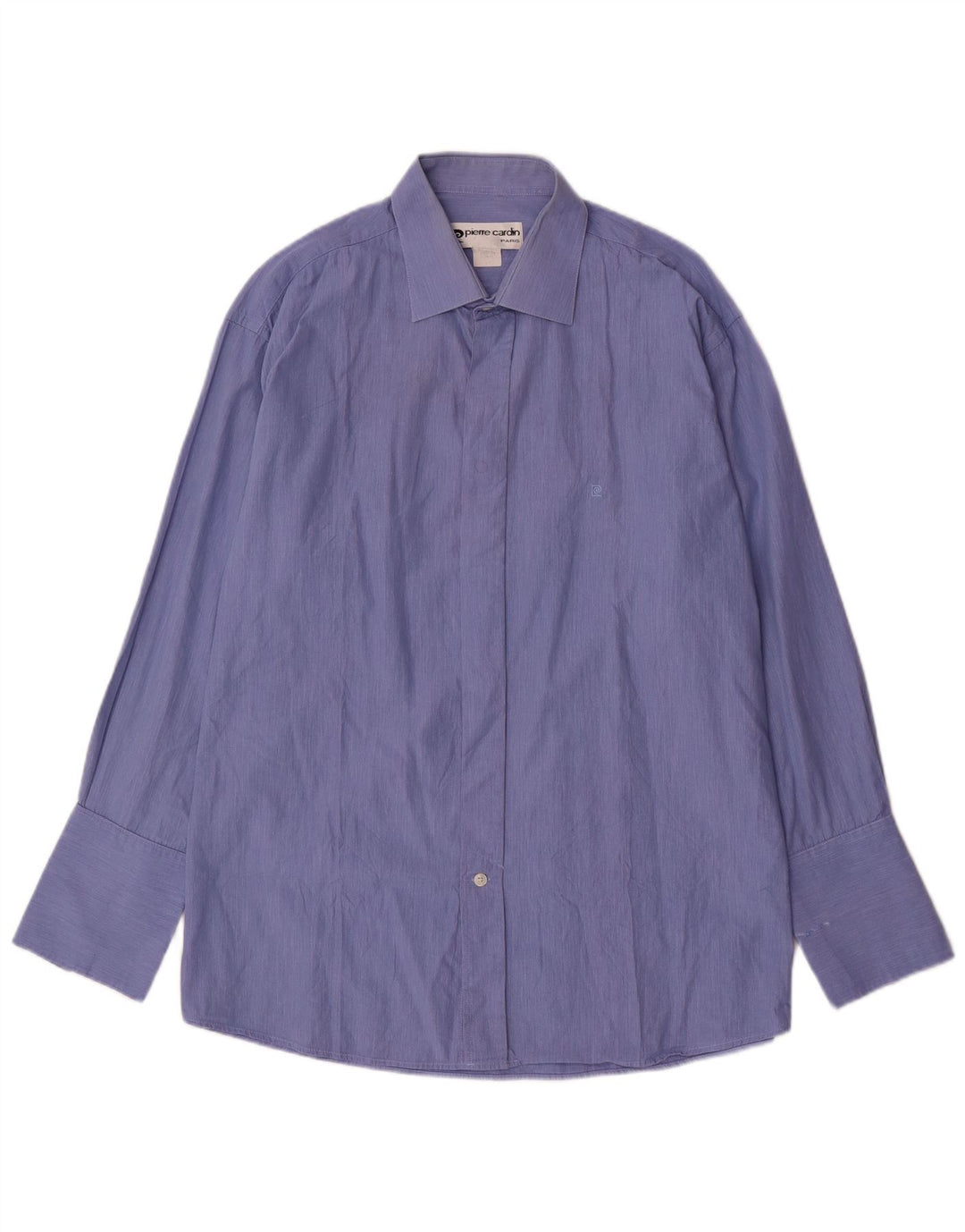 PIERRE CARDIN Ανδρικό επίσημο πουκάμισο νούμερο 17 XL Μπλε ρίγες