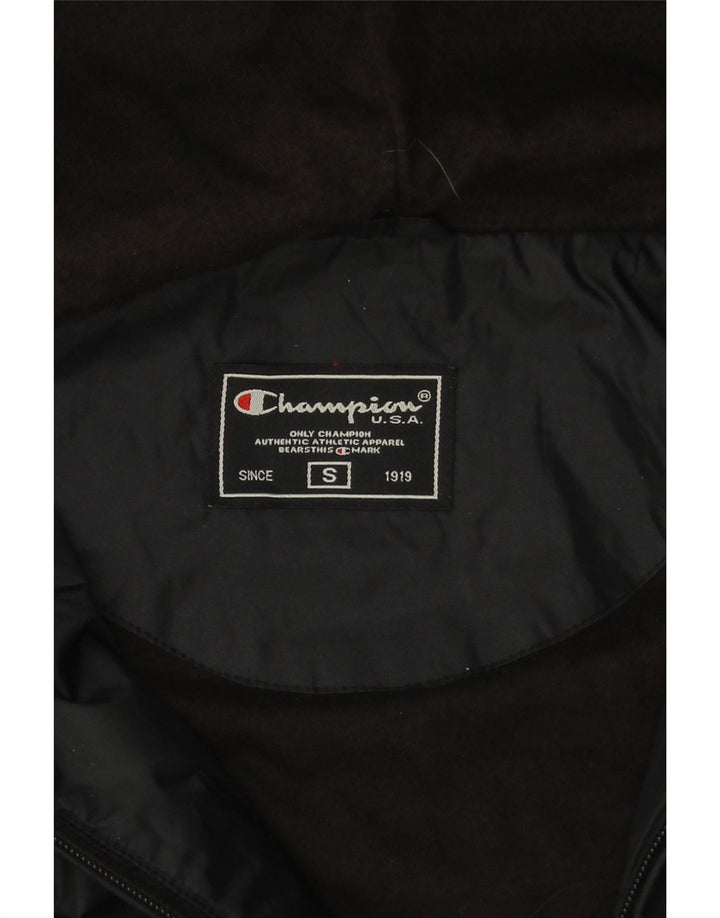Champion Ανδρικό μπουφάν βροχής με κουκούλα UK 36 Small Black Polyamide