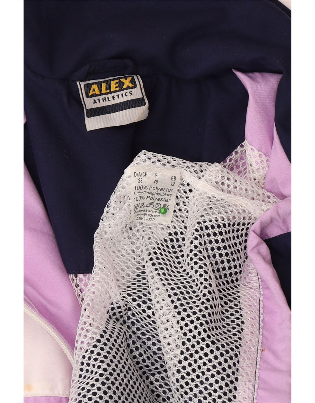 Γυναικεία φόρμα ALEX Oversized Top Jacket UK 12 Medium Purple Colourblock
