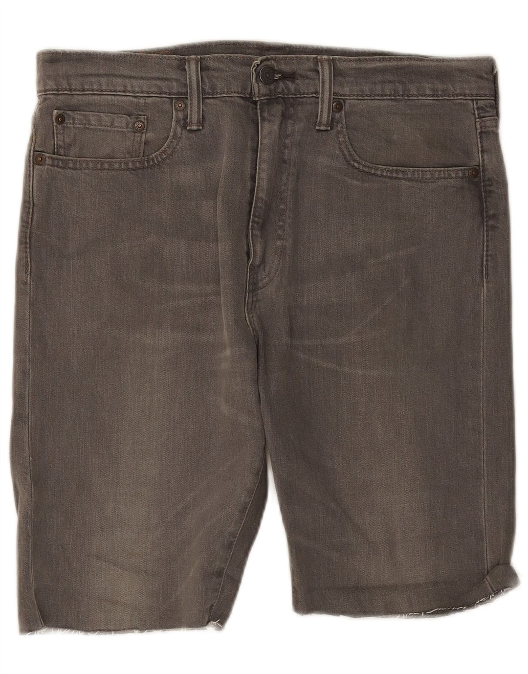 Ανδρικό τζιν σορτς Levi's 522 W32 μεσαίο γκρι βαμβακερό
