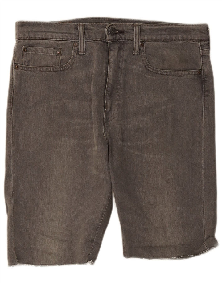 Ανδρικό τζιν σορτς Levi's 522 W32 μεσαίο γκρι βαμβακερό