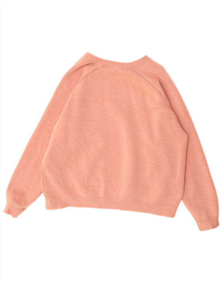 Γυναικείο φούτερ NIKE Jumper UK 16 μεγάλο ροζ βαμβακερό