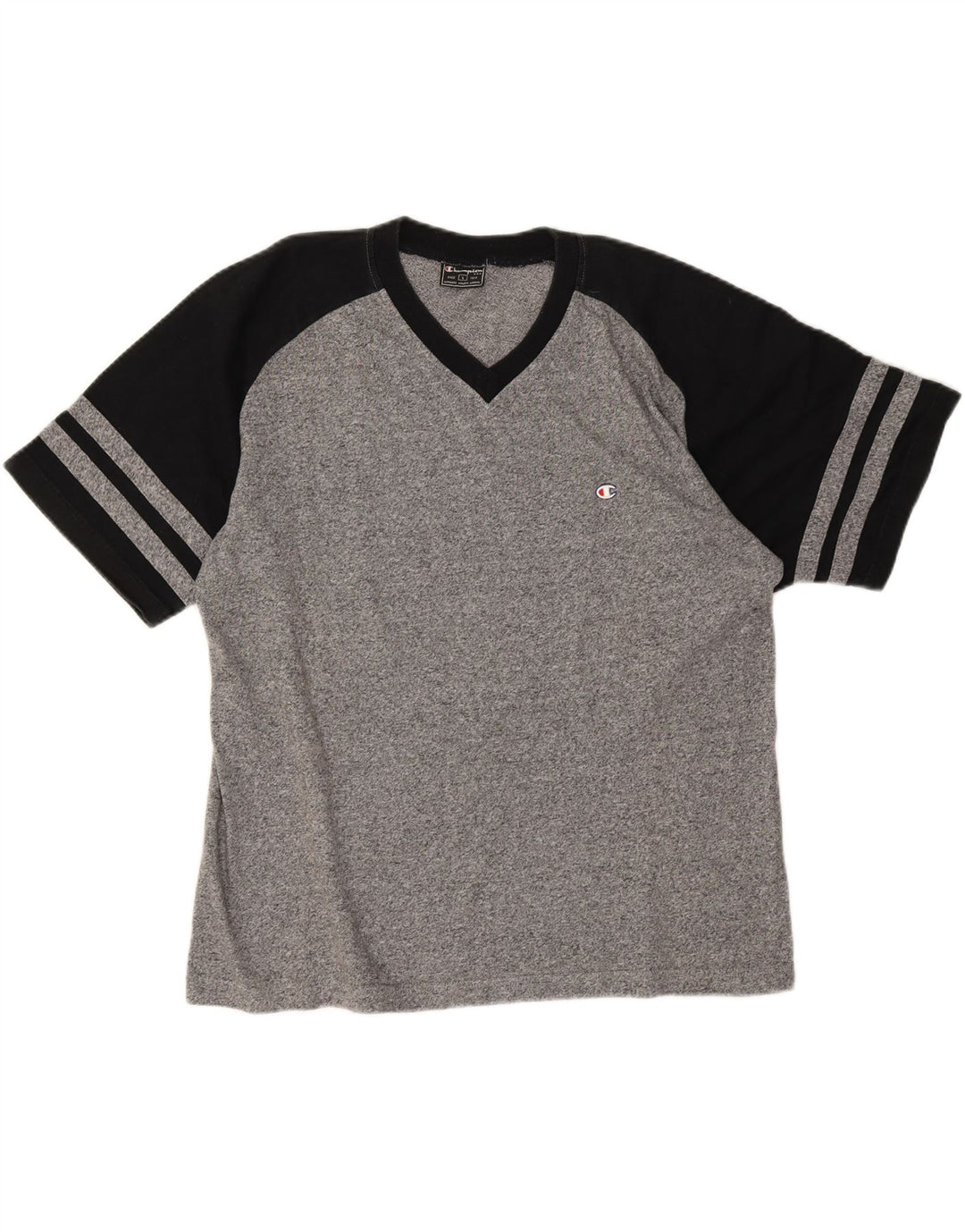 Ανδρικό T-Shirt Champion Top Large Grey Colourblock