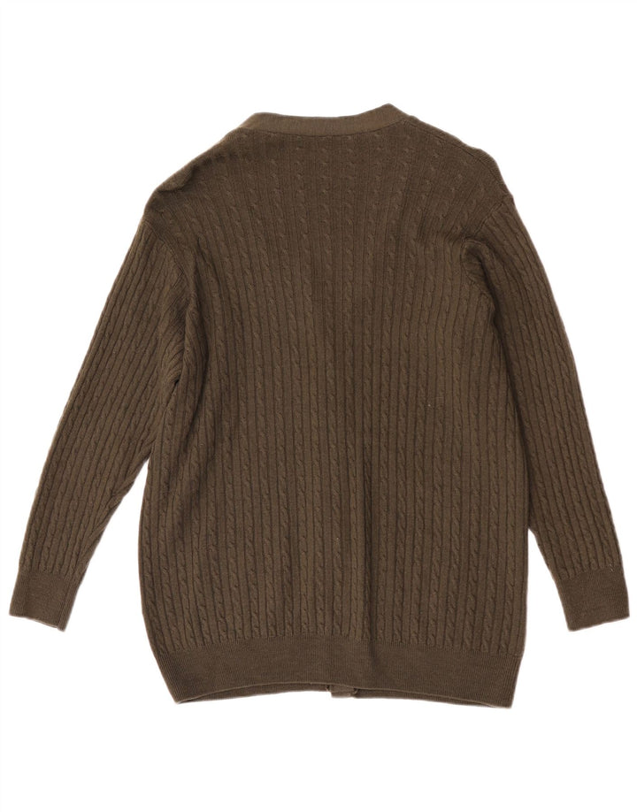 Marks & Spencer Γυναικείο πουλόβερ St. Michael Cardigan UK 14 Large Khaki