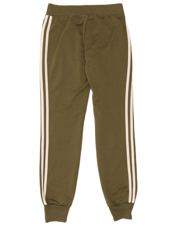 Γυναικεία αθλητική φόρμα ADIDAS Παντελόνι Joggers UK 10 Small Khaki Polyester
