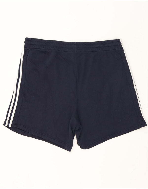 Ανδρικό αθλητικό σορτς Adidas 3XL Navy Blue βαμβακερό