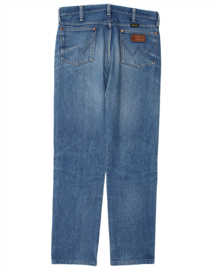 Ανδρικό τζιν Wrangler ίσιο W32 L31 Μπλε βαμβακερό