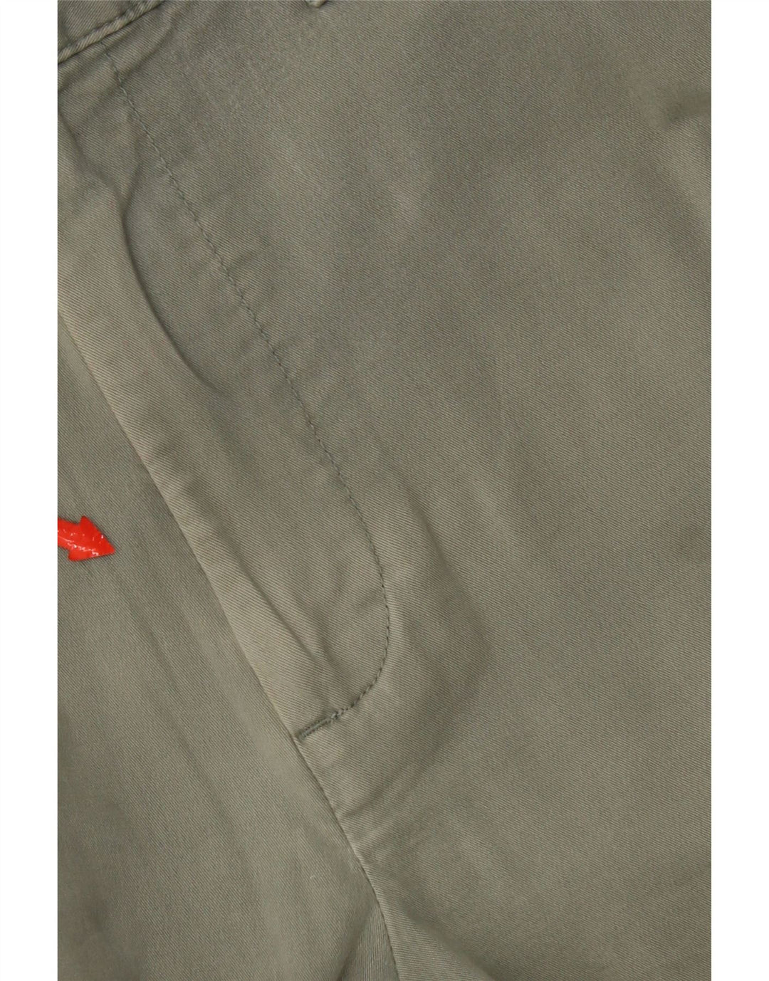 Marks & Spencer Γυναικείο κανονικό παντελόνι Chino W34 L33 Πράσινο βαμβακερό