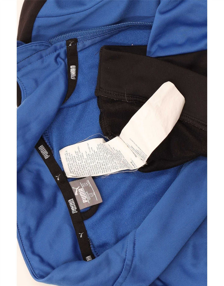 Puma Boys Graphic αθλητική φόρμα Top Jacket 11-12 Years Blue Colourblock