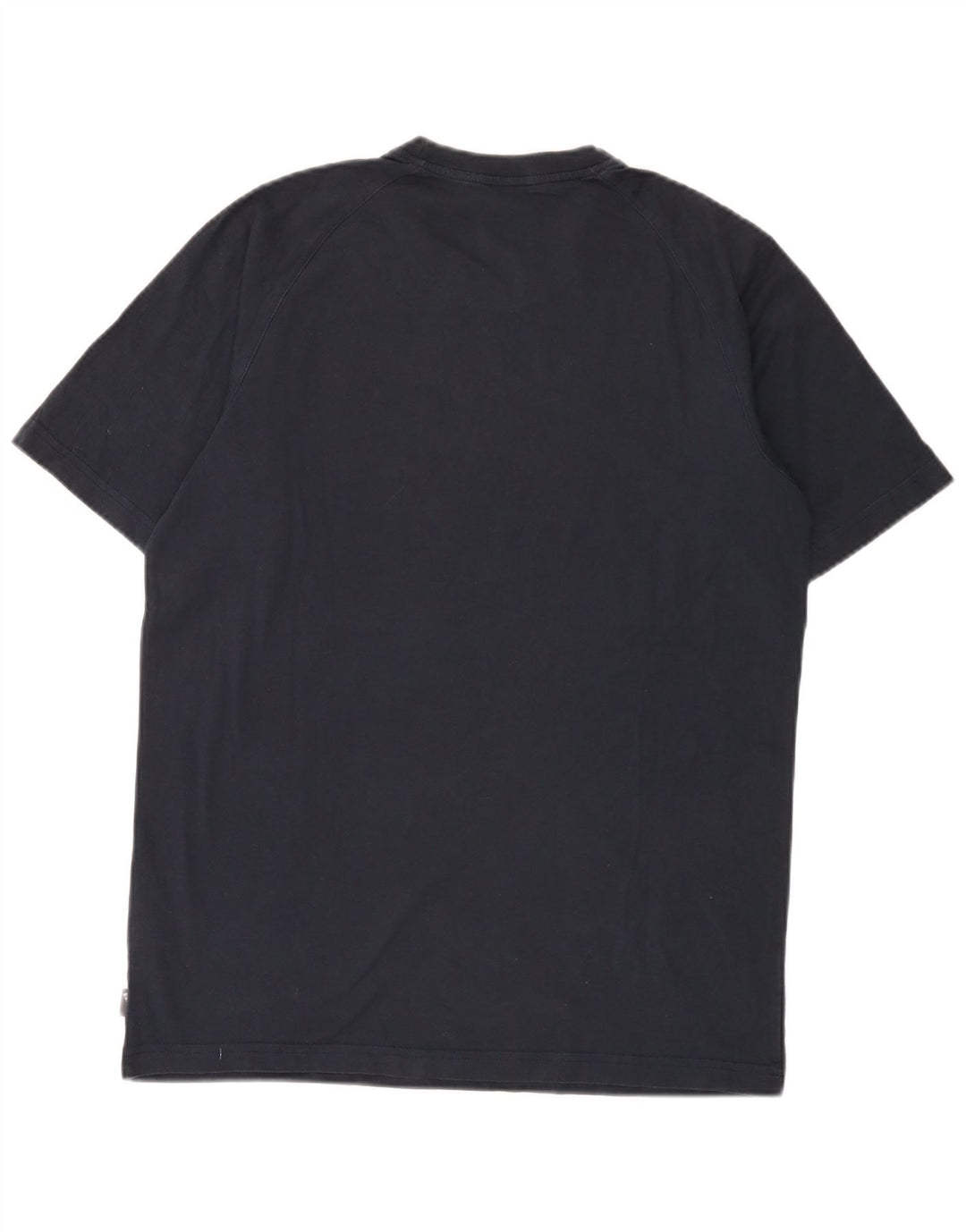 Ανδρικό γραφικό T-Shirt Adidas Top από μεσαίο μπλε ναυτικό βαμβακερό