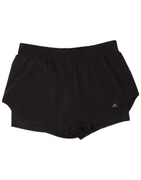Γυναικείο αθλητικό σορτς Adidas UK 24/26 2XL Μαύρο Πολυαμίδιο