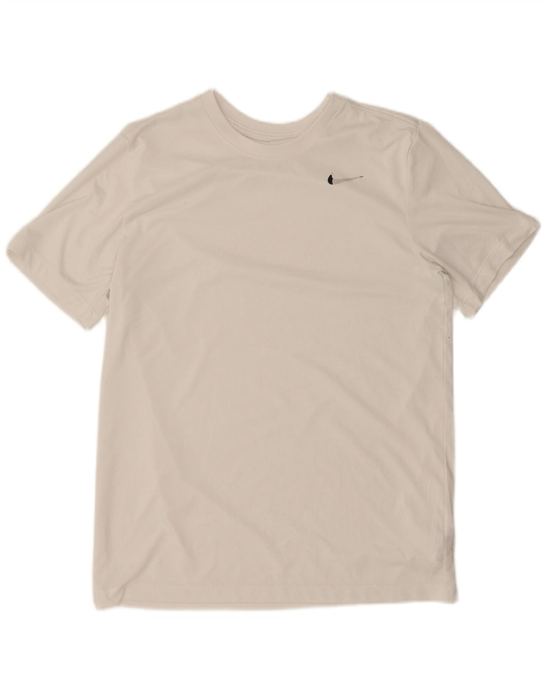 Ανδρικό T-Shirt Nike Dri Fit, μεσαίο λευκό πολυεστέρας